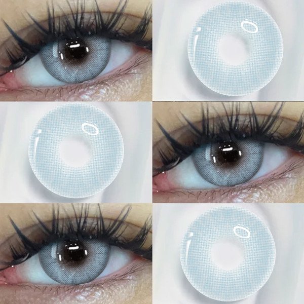 blue cosmetic contact lenses  Little Devil Eye Contact - Moisturizes and daily wear, enhances your appearance on holidays and birthdays, cheap, Valentine's Day, cheap goods, travel