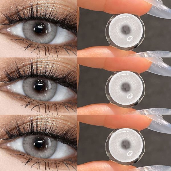 The contact lens 3D Little Devil is equipped with cat shaped contact lenses, detachable tweezers, portable outdoor daily accessories, holiday gifts, Christmas role-playing special items, makeup partie